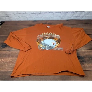Jerzees Texas Longhorns Football 2005 National Champions Graphic Tee XL - Picture 1 of 7