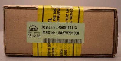 Man Roland 8B.37V70-1068 8B37V701068 24-BIT PARALLEL OUTPUT FOR SMP-BUS + NEW + - Image 1 of 2