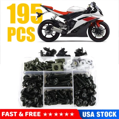 Fit For Suzuki GSXR600/750 2006 2007 Complete Fairing Bolts Kit Bodywork Screws - Imagem 1 de 4