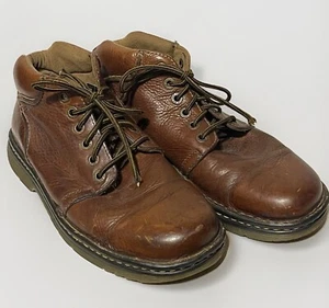 Dr. Doc Martens Herren Größe 11 8B67 Stiefeletten Braun Leder Gepolsterte Sohle Schuhe - Bild 1 von 10