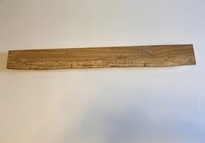 47” Live Edge Bitternut Walnut Mantle /Shelf - Picture 1 of 3
