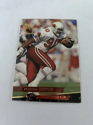 Fleer Ultra Football Card Tyrone Stowe #386 Cardinals - Image 1 of 2