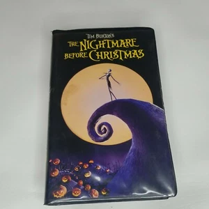 The Nightmare Before Christmas (VHS, 1994) Clam Shell Case Tim Burton's - Picture 1 of 4