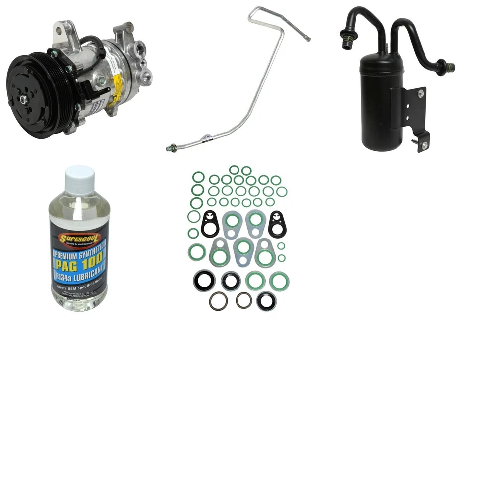 Kit de compresor de aire acondicionado UAC para Dodge Ram 1500 2002-2003 Foto 1 de 1