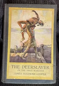 The Deerslayer, 1926, James Fenimore Cooper, Illustrated by Louis Rhead, Classic - Picture 1 of 10