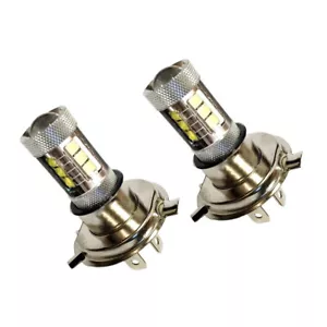 Fits 96-01 Polaris Sportsman 500 80W LED Super White Headlight Bulbs Lamp 2 Pack - Picture 1 of 2