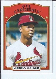 Jordan Walker 2021 Topps Heritage Minors - Picture 1 of 1