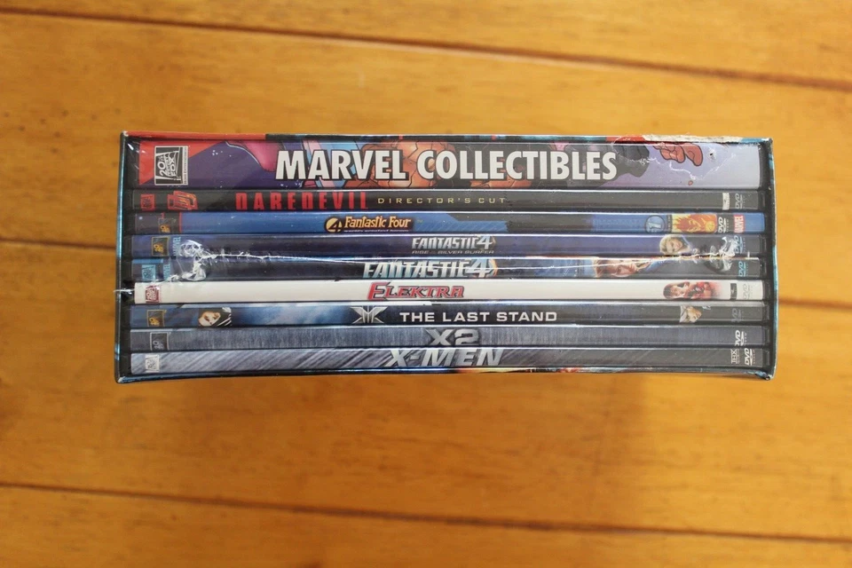 MARVEL HEROES DVD 8 MOVIE BOX SET [NEW SEALED] X-MEN, ELEKTRA ++ SCARCE HTF (F2) Foto 1 de 4