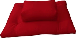 Zafu Zabuton Meditación Yoga Cojines de Algodón, Sentado Arrodillarse Colchonetas Rojo - Imagen 1 de 1