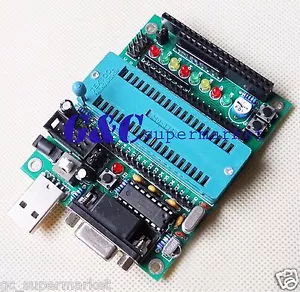 C51 AVR MCU development board DIY learning board kit Parts M121 good - Picture 1 of 1