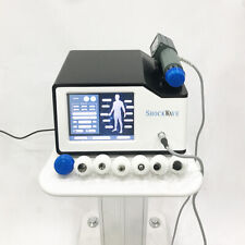 Machine de thérapie par ondes de choc ED onde de choc douleur corporelle équipement Relif 7 émetteurs