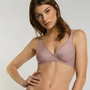 Soutien-gorge 100C (85C eu) Sans Armature LOU Sage promesse Dune - Picture 1 of 4