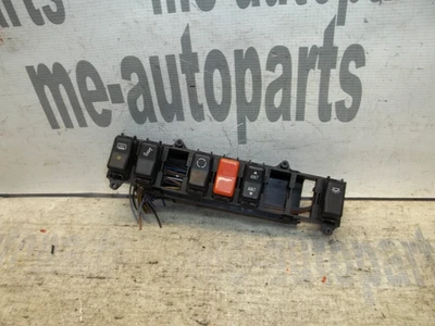 Panel multifunción interruptor reposacabezas trasero peligro descongelación mercedes-benz w124 86-93 Foto 1 de 4