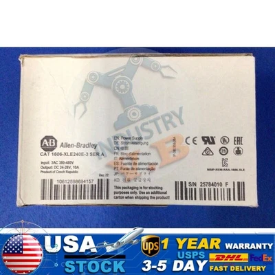 Allen Bradley 1606-XLE240E-3 Power Supply Brand New in Box US Free Tax - Image 1 of 4