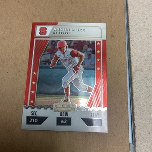 2021 Panini Elite Contender Detroit Prospect Austin Murr College Ticket Card - Picture 1 of 6
