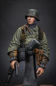 Kit Modelo Resina 1/9 BUSTO Soldado Alemán Infantería Segunda Guerra Mundial Sin Pintar - Imagen 1 de 3