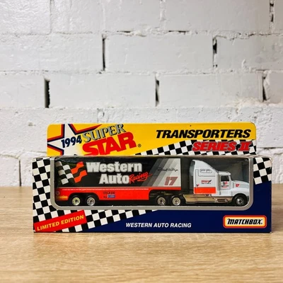 1994 Superstar Transporters Convoy Western Auto Racing Team Ford Aeromax Nascar - Image 1 of 4