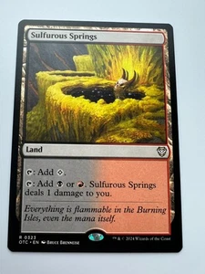 Sulfurous Springs Commander: Outlaws of Thunder Junction Regular OTC - Picture 1 of 1