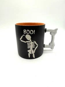 Taza de café Spectrum 2021 grande cerámica pesada 18 OZ Boo Skeleton Halloween - Imagen 1 de 6
