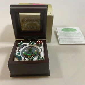 Mini caja de música iluminada Gold Label “Deck The Halls” - Imagen 1 de 7