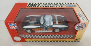 NFL 1967 CHEVROLET CORVETTE CHICAGO BEAR LIMITED ED. SERIAL NUMBERED DIECAST - Picture 1 of 5