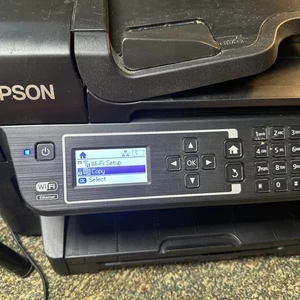 Impresora Epson WorkForce ET-4550 EcoTank inalámbrica color todo en uno supertanque - Imagen 1 de 14