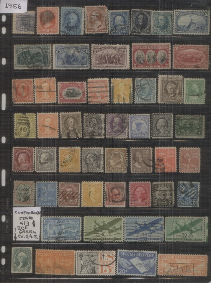 United States OLD COLLECTION LOT High CV Lot #1956 - Image 1 of 1