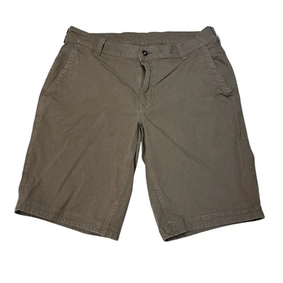 Pantalones Cortos de Carga Duluth Trading Co Para Hombres Talla 34 Ajuste Estándar Algodón Pandex Marsh Foto 1 de 4