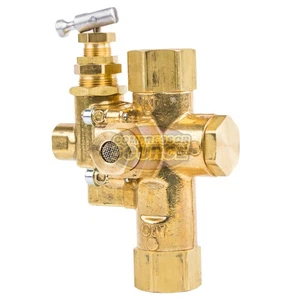 Gas Air Pilot Compressor Unloader Check Valve Combo 95 - 125 PSI 1/2" Female - Picture 1 of 6