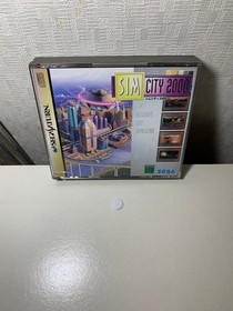 Sega Saturn software SimCity 2000. Operation has been confirmed. No instructions