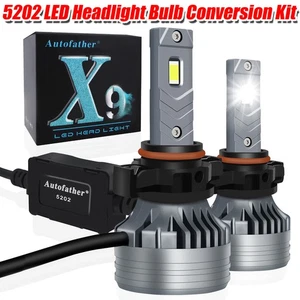 5202 2000W LED 6500K White Fog Light Bulbs for 2007-2015 Chevy Silverado 1500 - Picture 1 of 6