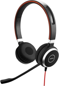 Słuchawki nauszne Jabra Evolve 40 Duo - Zdjęcie 1 z 2