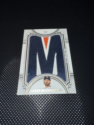 lance mccullers jr 1/1 Nameplate 2022 Topps Definitive “M” WOW!! 🤯  - Image 1 of 4