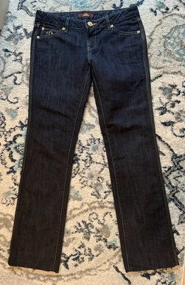 Jeans Jordache Vintage Años 80 Cabeza de Caballo Juniors Etiqueta Talla 28 Brillante Sin Elástico Foto 1 de 4