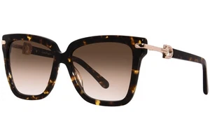 Salvatore Ferragamo SF1085S 219 Sunglasses Women's Dark Tortoise/Brown 57mm - Picture 1 of 7