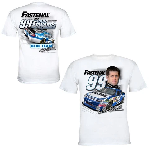 Carl Edwards Chase Authentics #99 Fastenal Draft Tee FREE SHIP! Cover
