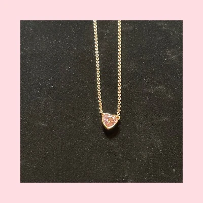 Collar Rocas Románticas Kate Spade - Rosa Claro/Oro Rosa Foto 1 de 4