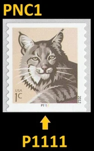 US 4672 Bobcat 1c PNC1 P1111 MNH 2012 - Picture 1 of 1