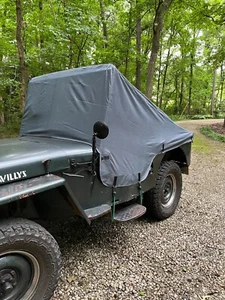 Fits WILLYS Jeep CJ2A ++Utility Rain Cover Lightwaight-Outdoor Water Proof - Picture 1 of 9