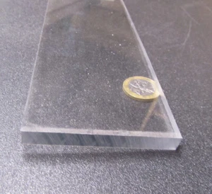 Polycarbonate Clear Bar 3/8" (.354") Thick X 2.50" Wide X 24" Long - Picture 1 of 7