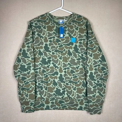 Undefeated Monkey Shirt Adult Medium Green Desert Duck Camo Pullover Mens NWT - Image 1 of 4