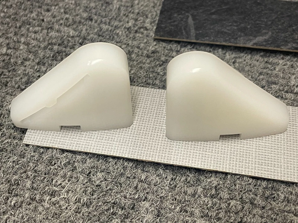 FITS STANLEY VIDMAR Vidmar Labels and Endcaps Grey Linen QTY 50