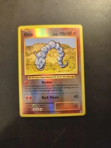 Pokemon Onix Reverse Holo XY Evolutions 61/108 LP - Imagen 1 de 2