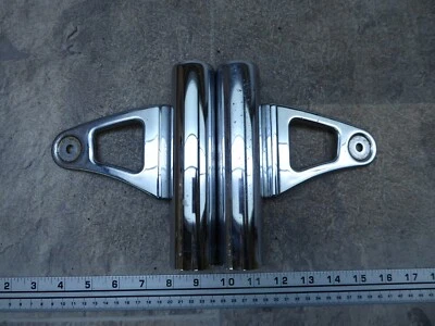 1985 Kawasaki ZN1100 LTD K166-1. fork ears headlight mounts brackets — 第 1/4 张图片