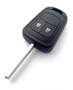 AML 2 button key case for Vauxhall Opel Astra Corsa Insignia J Meriva remote fob - Picture 1 of 7