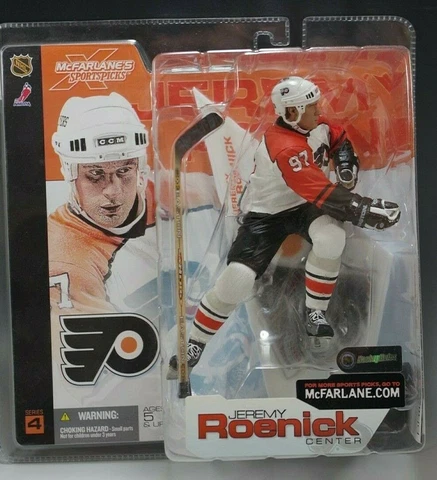 MCFARLANE JEREMY ROENICK FIGURINE Philadelphia Flyers NHL 4 SERIES NIB Cover