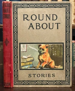 ROUND ABOUT STORIES - 1st 1890s - CHILDREN'S ANIMAL ILLUSTRATED TALES - Picture 1 of 9