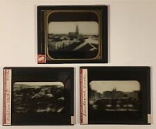 3 Vintage Eastman Kodak Lantern Slide Plates Rochester N. Y.