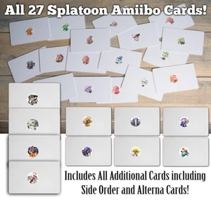 Splatoon Amiibo - Komplettsatz 27 Stück für Splatoon 3 - Bild 1 von 1