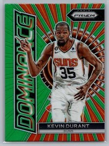2023-24 Panini Prizm Dominance Kevin Durant #9 Phoenix Suns Green - Picture 1 of 2